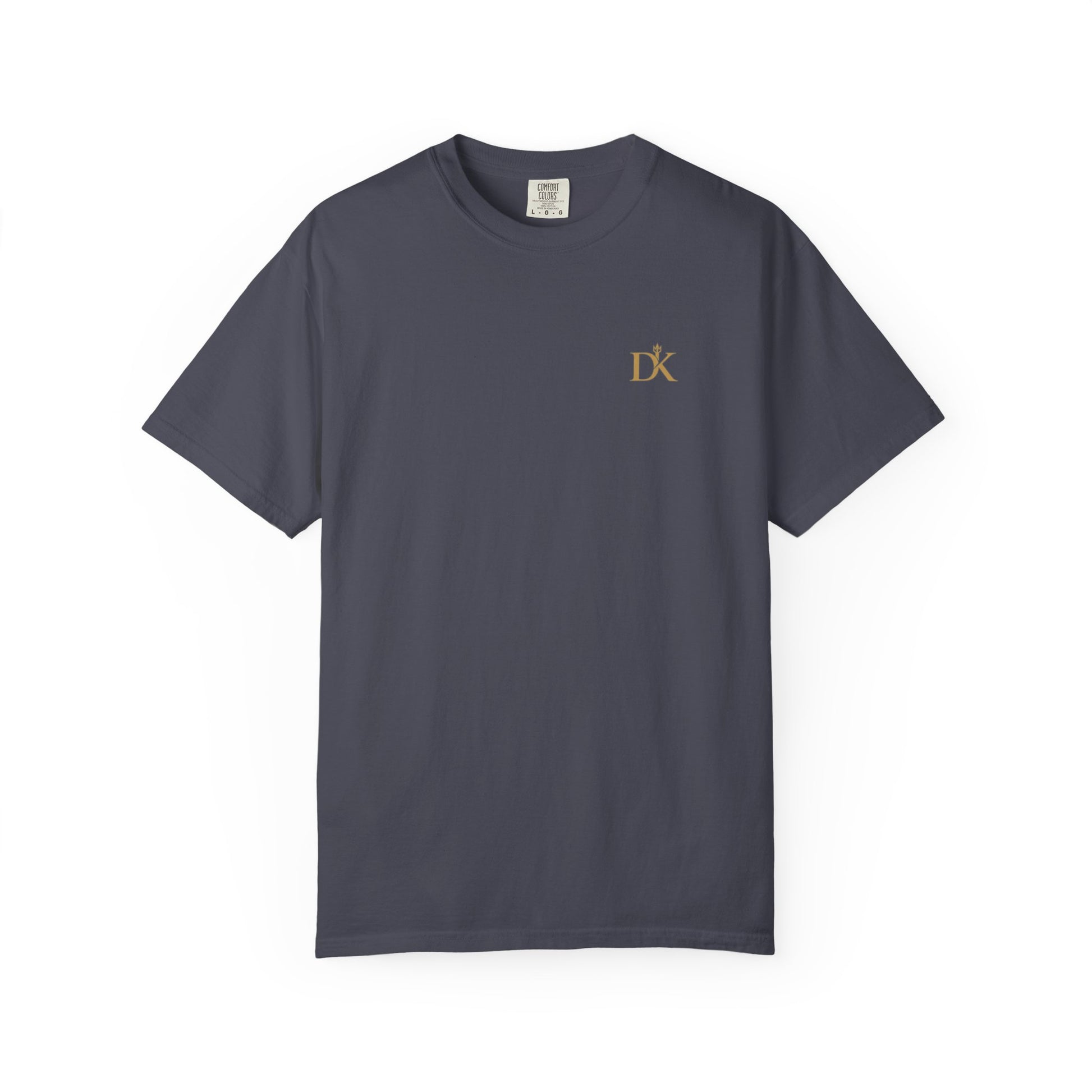 Front Logo Navy  Worn Down Not Done Doxa Kairos™ Signature T-Shirt
