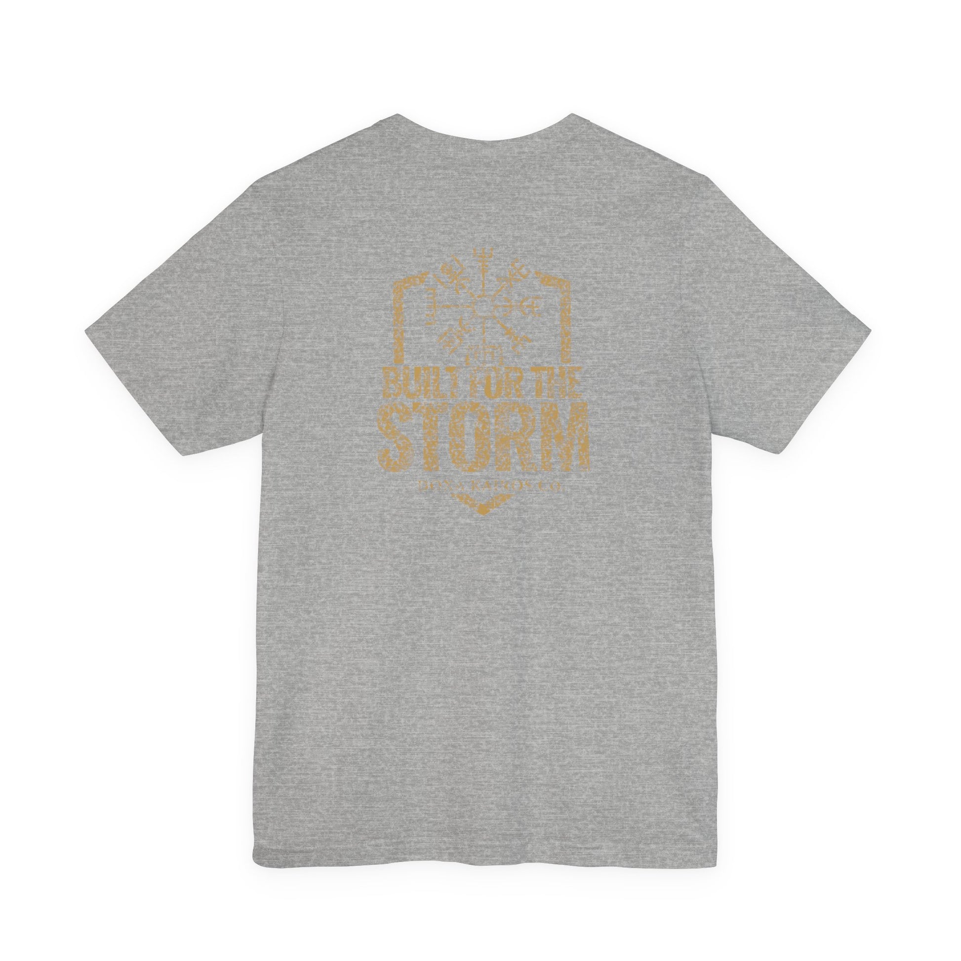 Back of Grey Built for the Storm Doxa Kairos™ T-Shirt