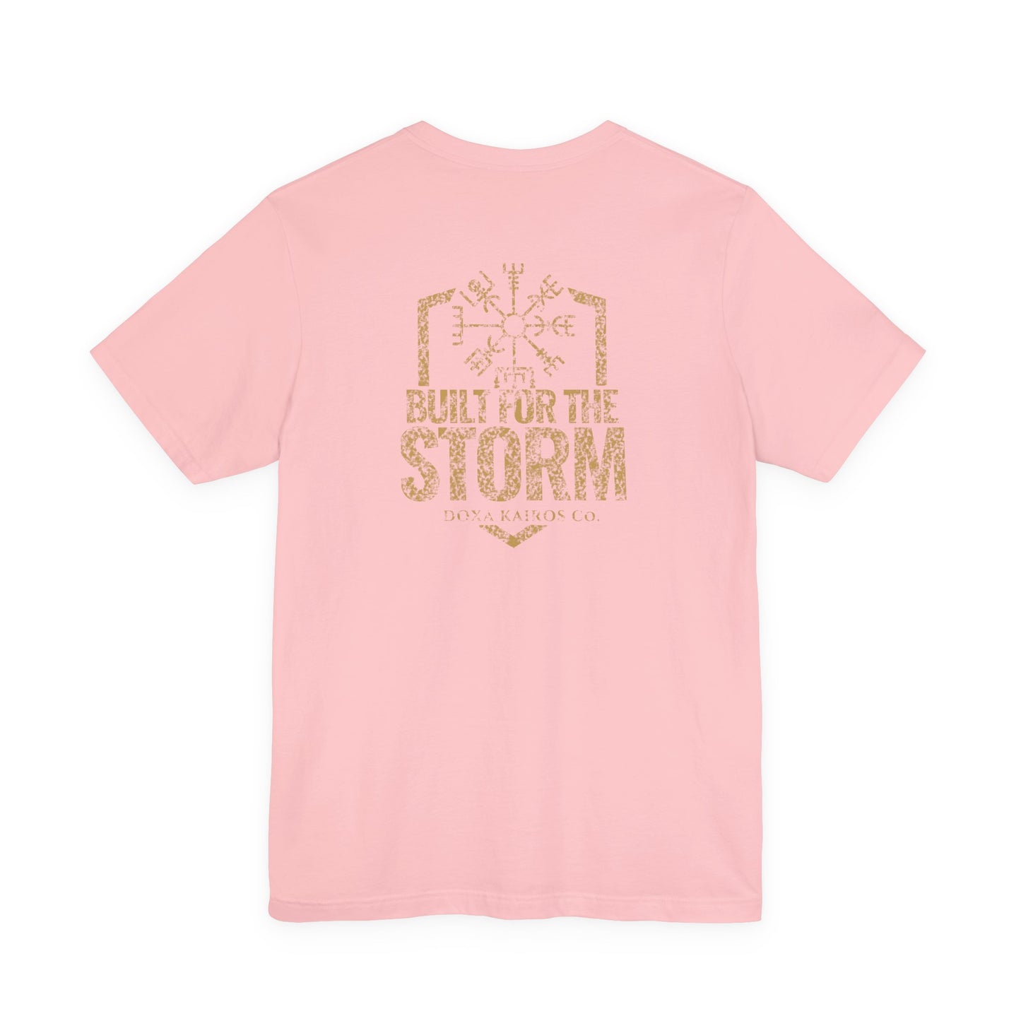 Back of Pink Built for the Storm Doxa Kairos™ T-Shirt