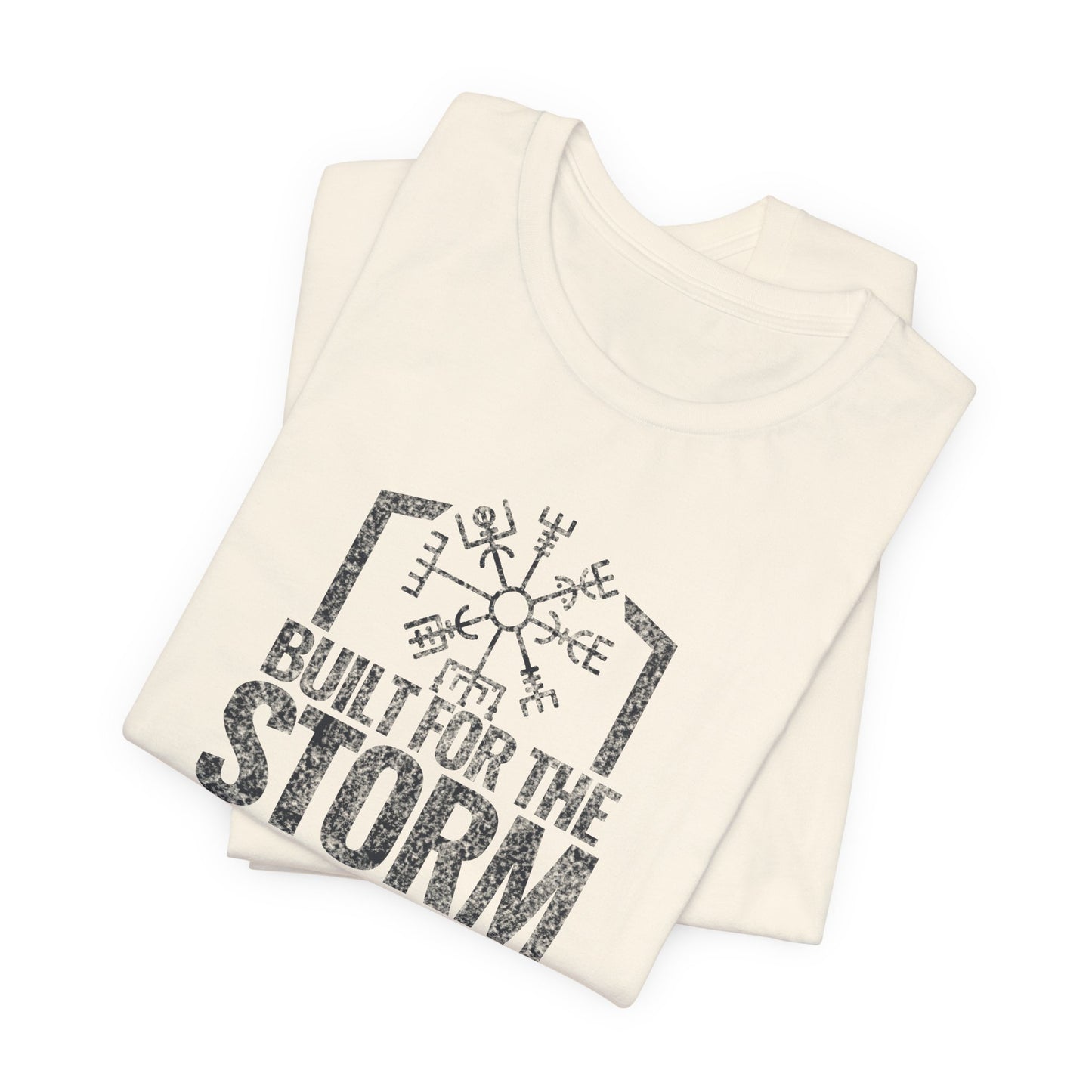 Folded Natural Built for the Storm Doxa Kairos™ T-Shirt