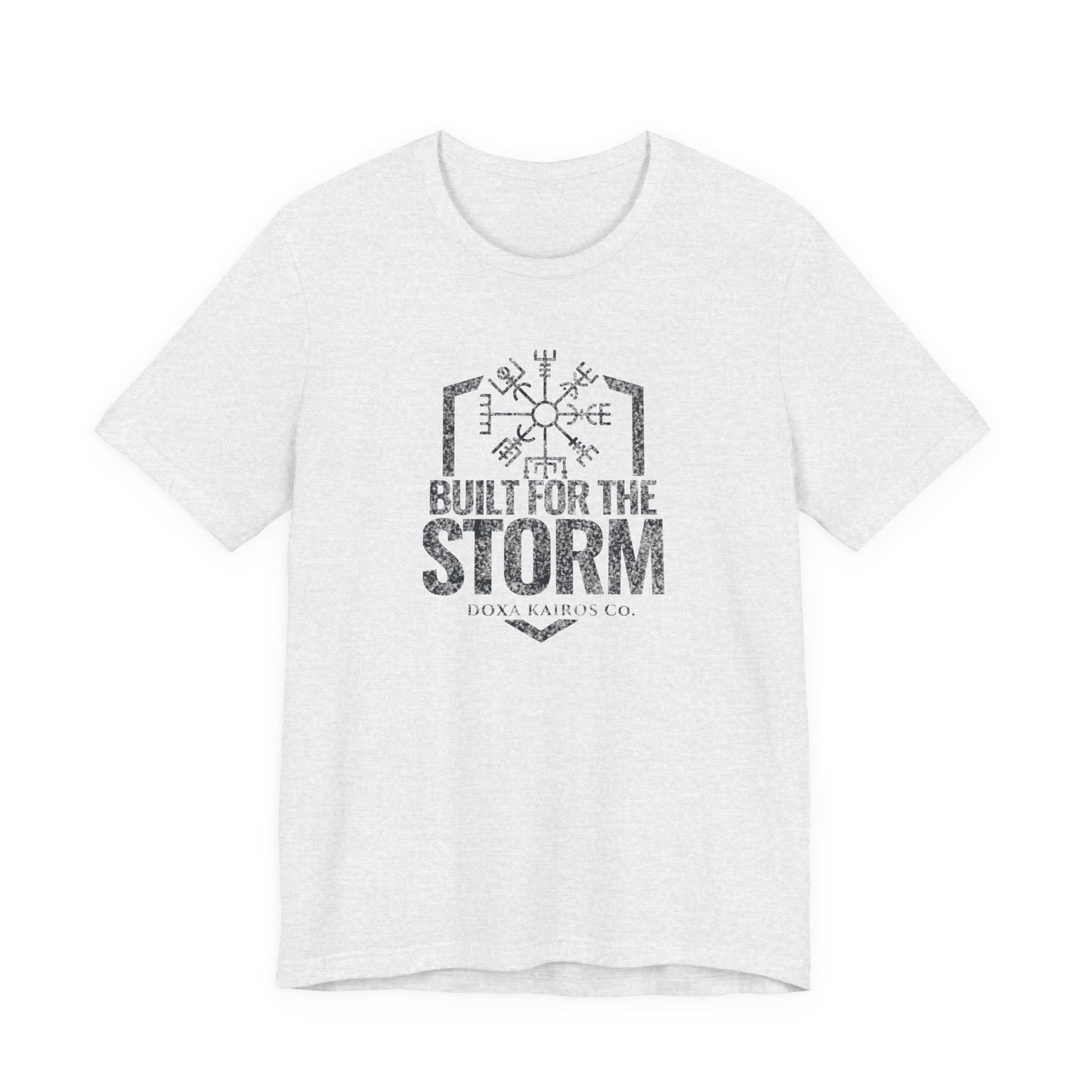 Front of Ash Built for the Storm Doxa Kairos™ T-Shirt