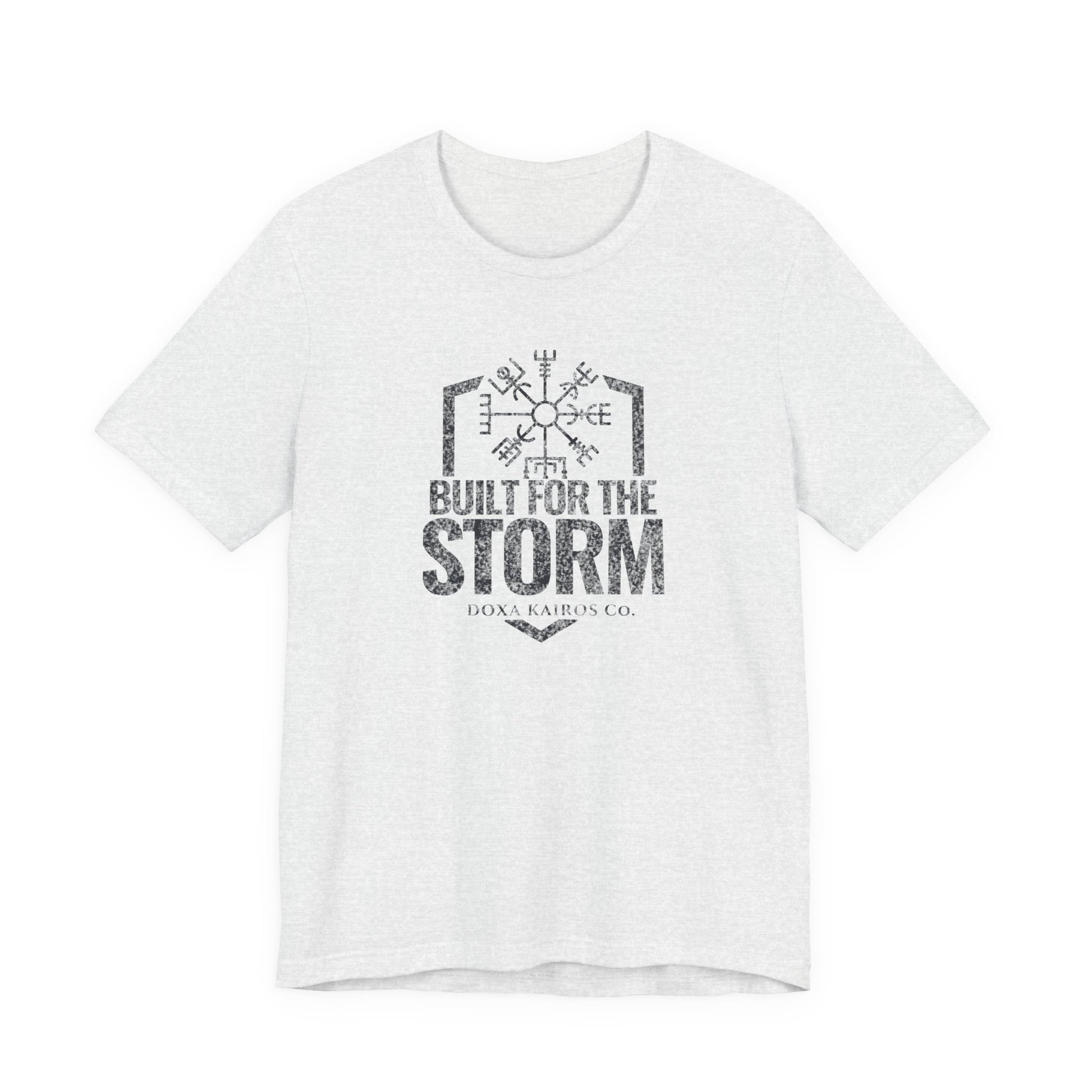 Front of Ash Built for the Storm Doxa Kairos™ T-Shirt