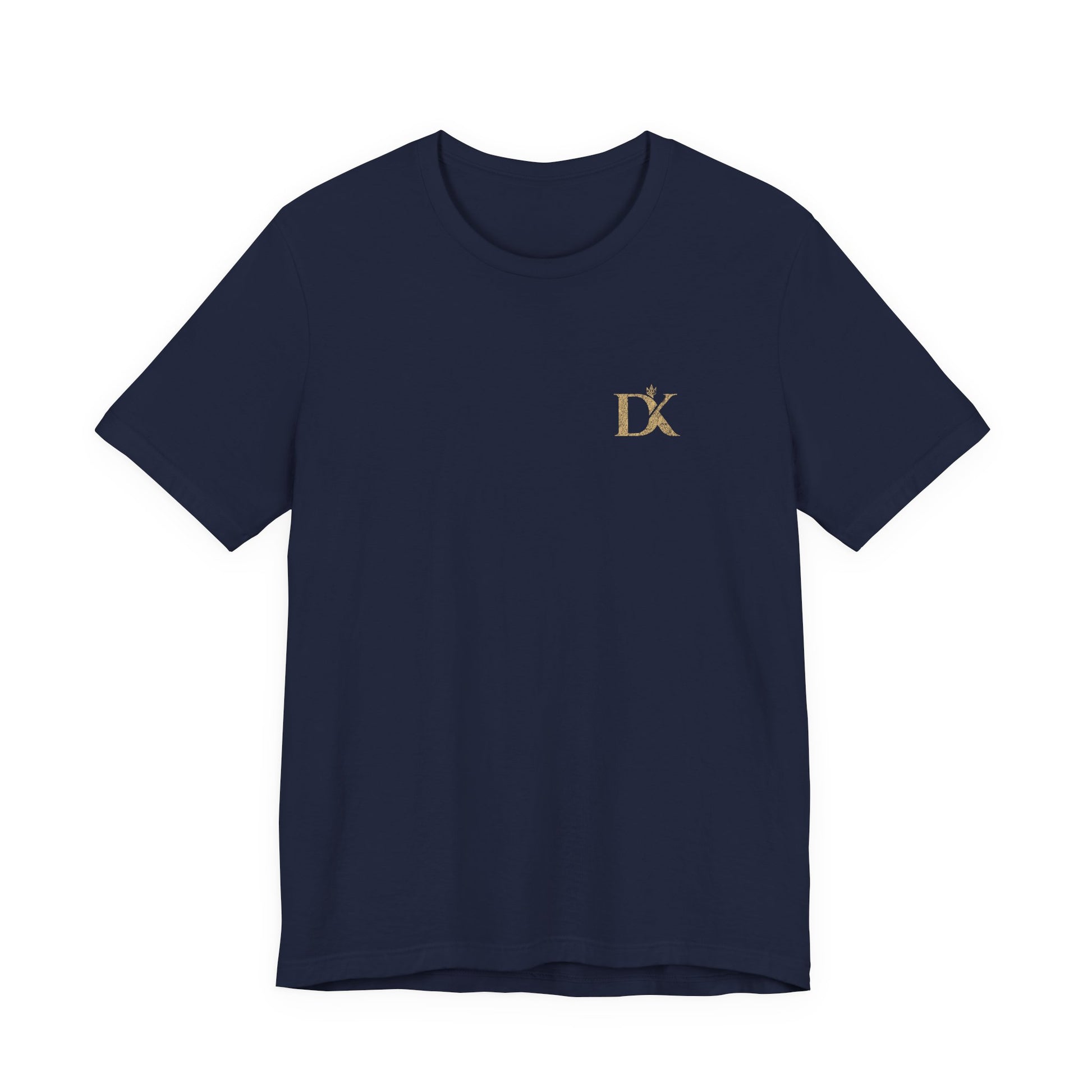 Front Logo of Navy Built for the Storm Doxa Kairos™ T-Shirt