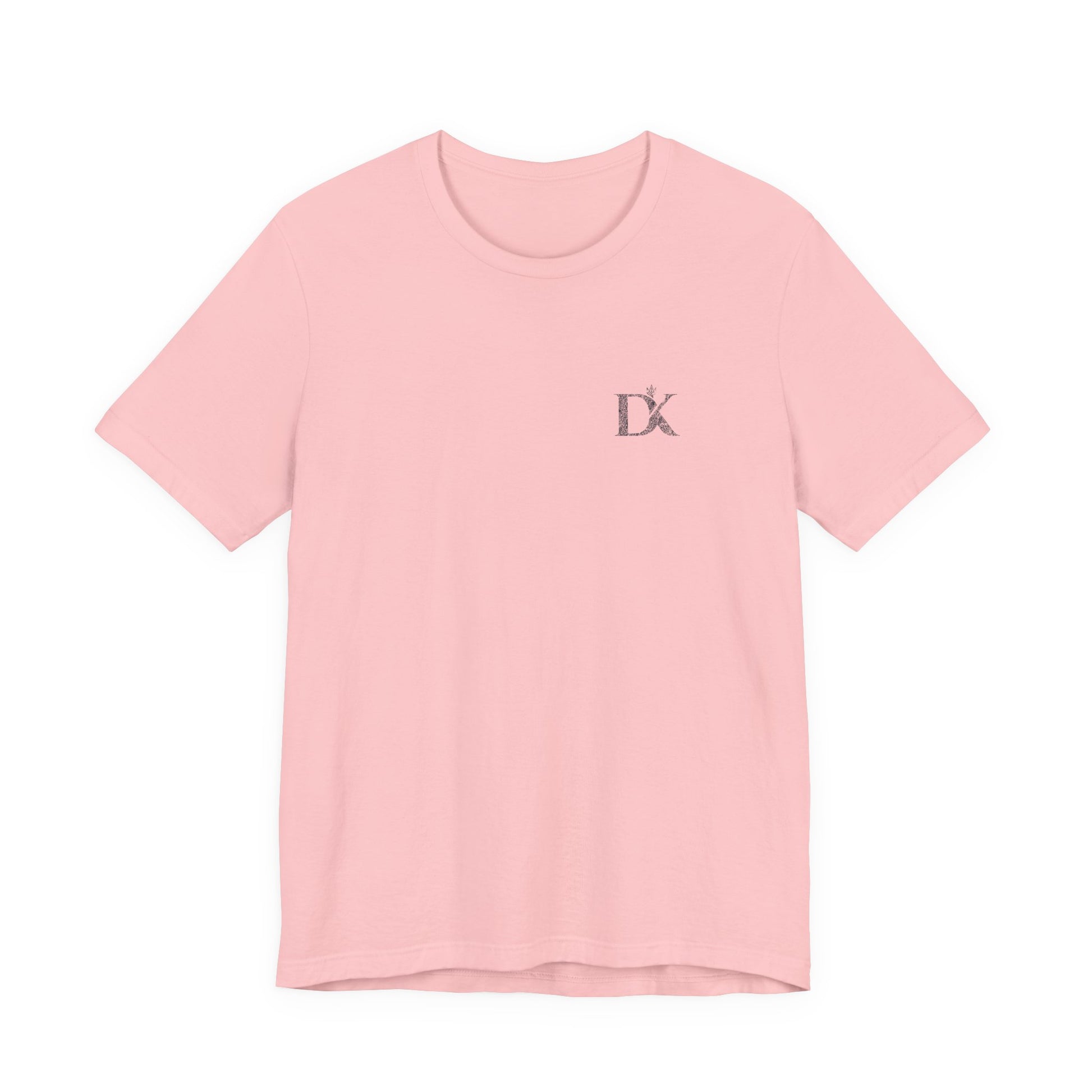 Front Logo of Pink Built for the Storm Doxa Kairos™ T-Shirt