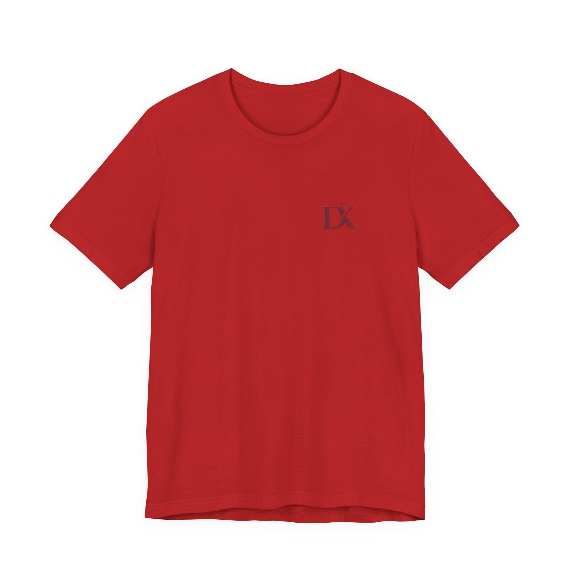 Front Logo of Red Built for the Storm Doxa Kairos™ T-Shirt