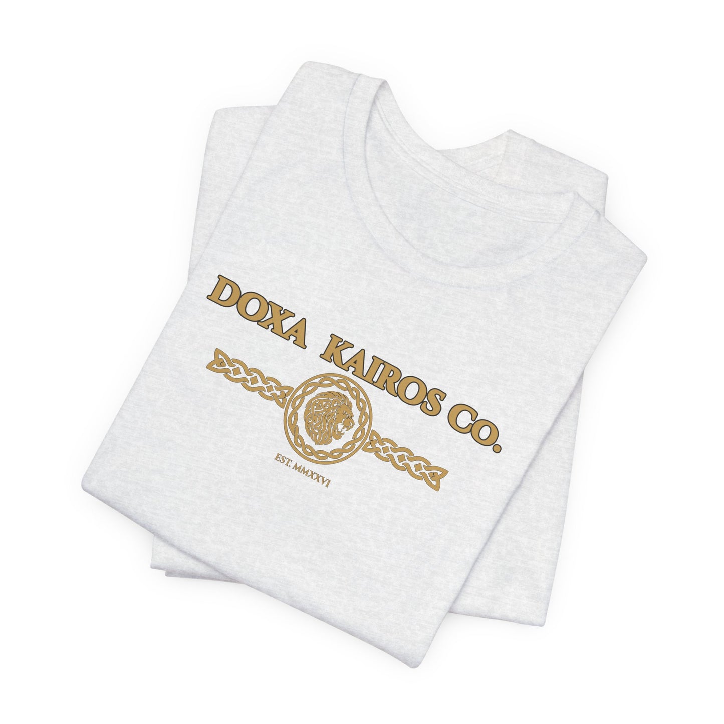 Folded Ash DK Vintage Logo Doxa Kairos™ T-Shirt