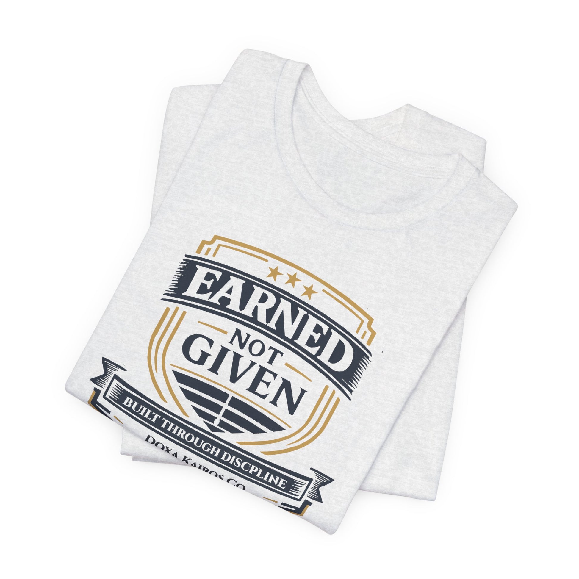 Folded Ash Earned Not Given Doxa Kairos™ T-Shirt