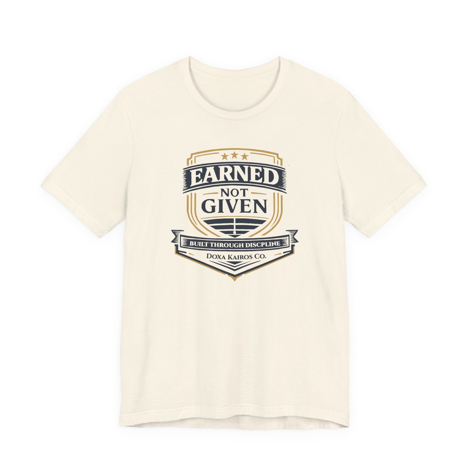 Front of Natural Earned Not Given Doxa Kairos™ T-Shirt
