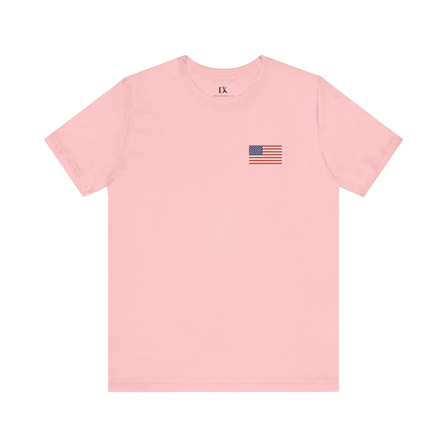 Pink Front Flag Logo of FAFO Doxa Kairos™ T-Shirt