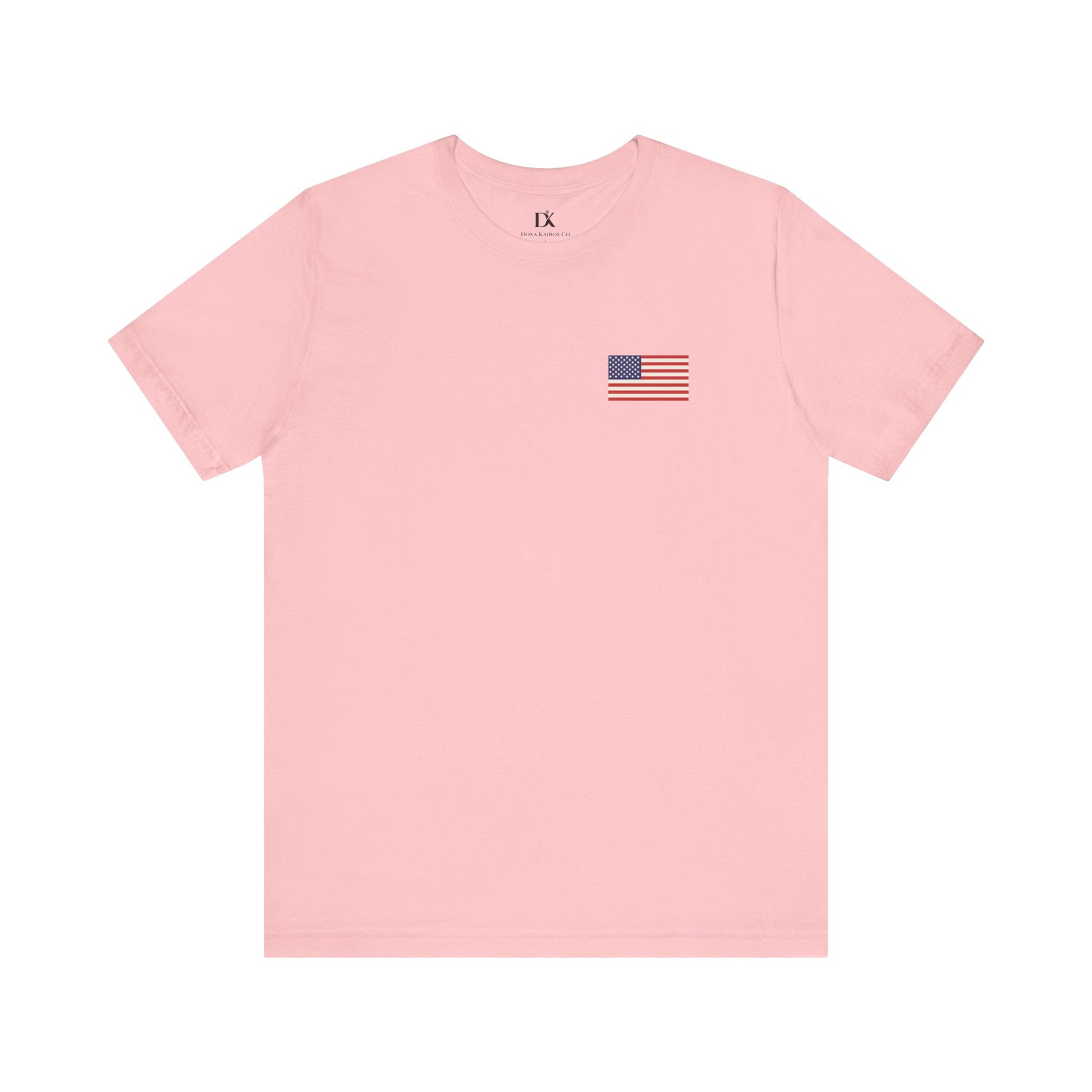 Pink Front Flag Logo of FAFO Doxa Kairos™ T-Shirt