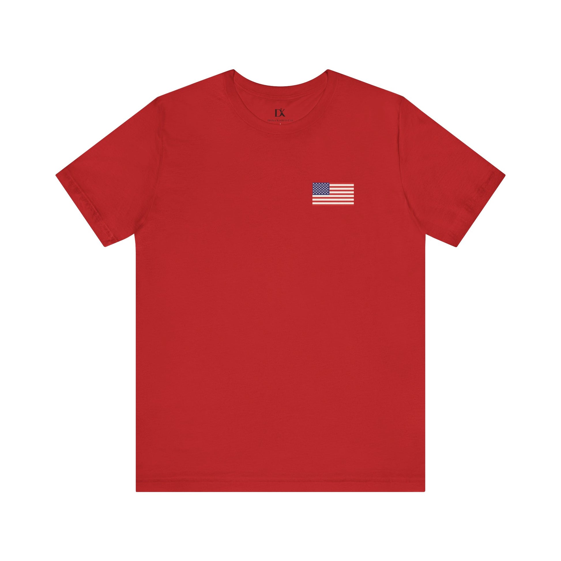 Red Front Flag Logo of FAFO Doxa Kairos™ T-Shirt