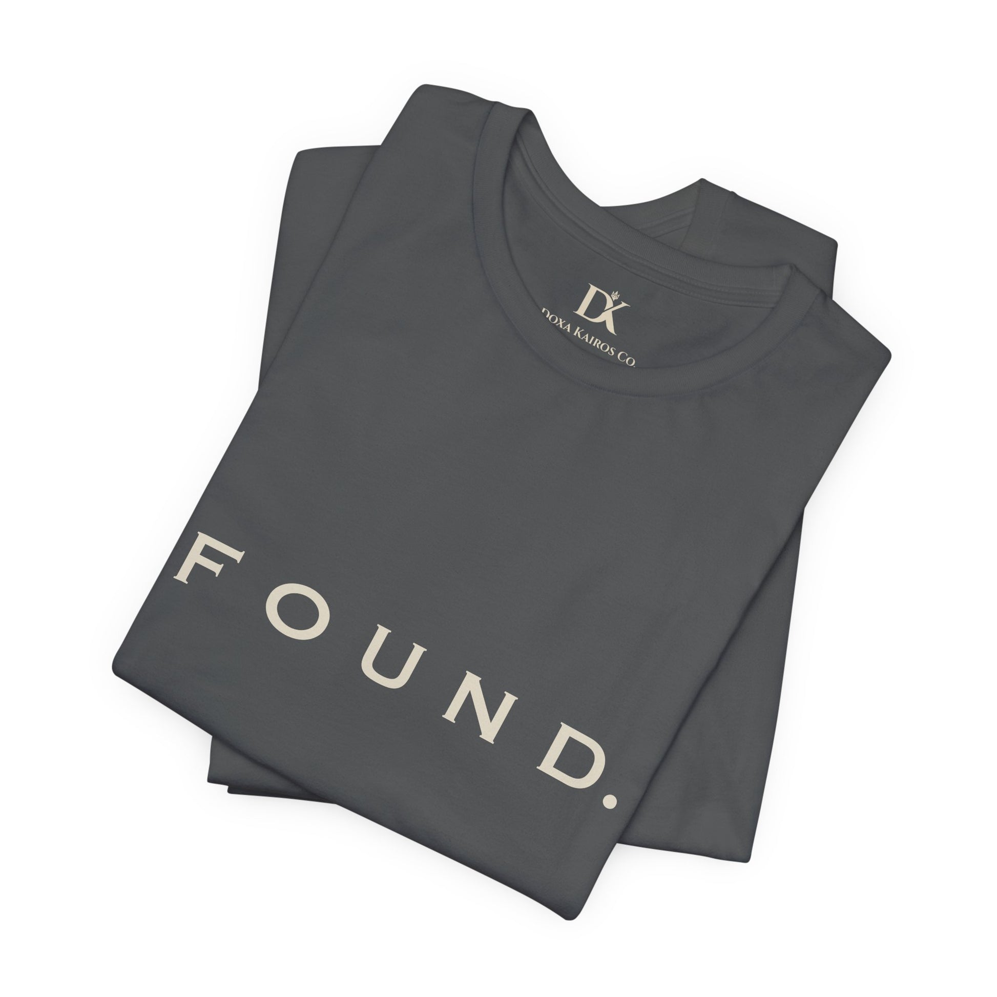 Folded Asphalt Found Wordmark  Doxa Kairos™ T-Shirt