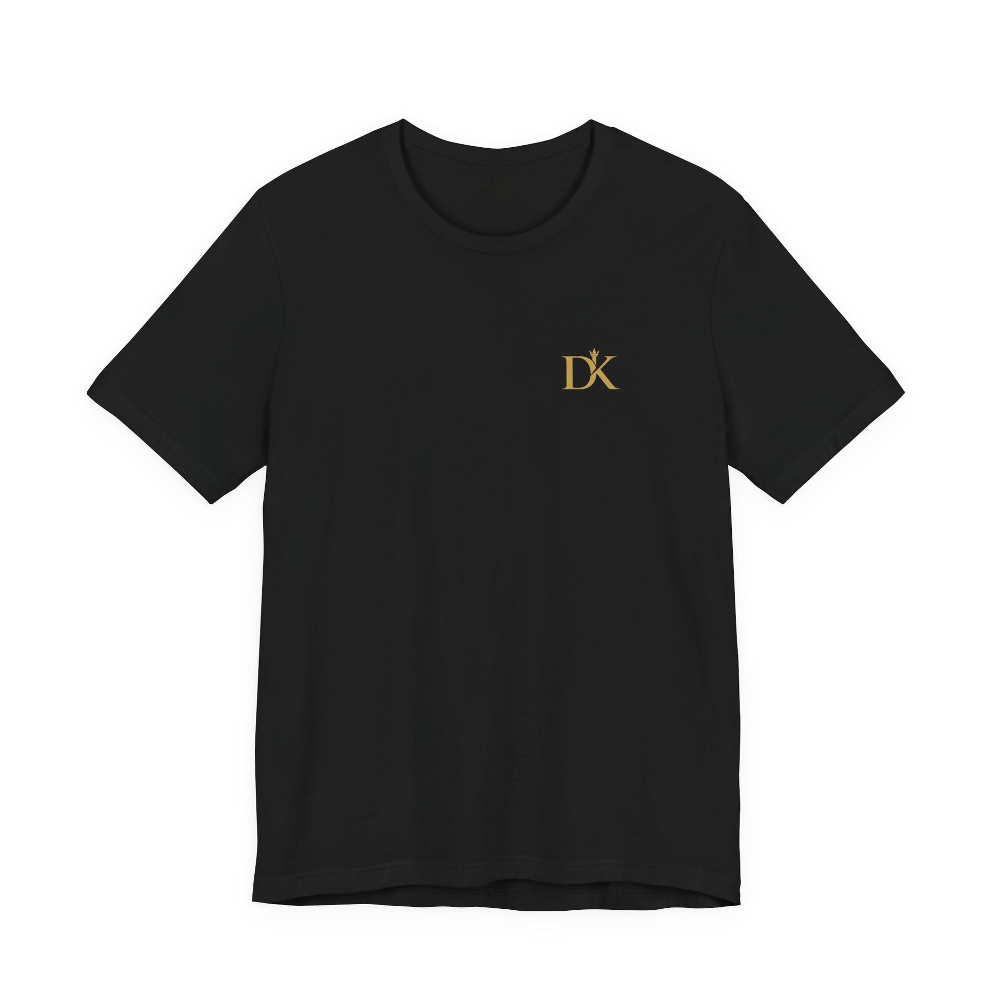 Front Logo of Black Quietly Relentless Doxa Kairos™ T-Shirt