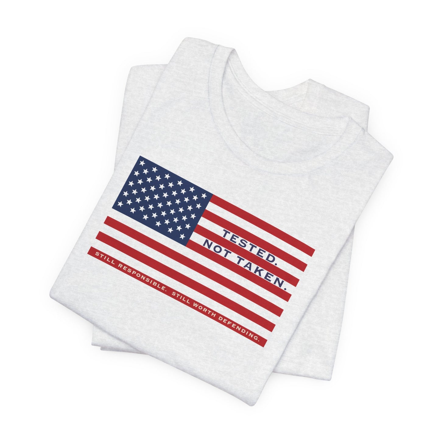 Folded Ash Tested Not Taken Doxa Kairos™ T-Shirt