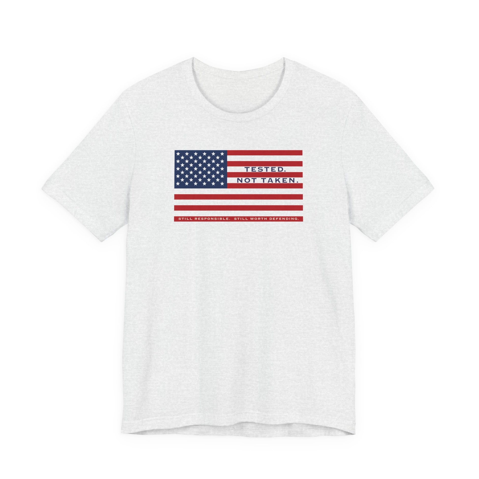 Front of Ash Tested Not Taken Doxa Kairos™ T-Shirt