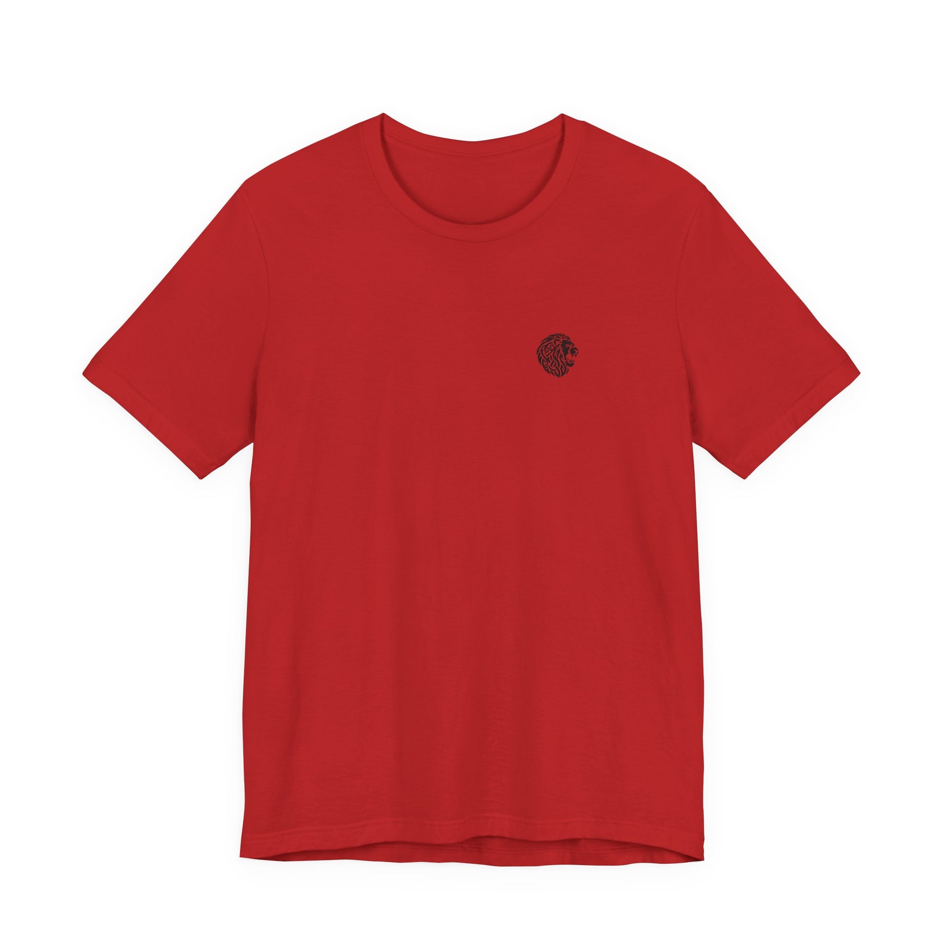 Front Logo of Red Unshaken Arch Doxa Kairos™ T-Shirt