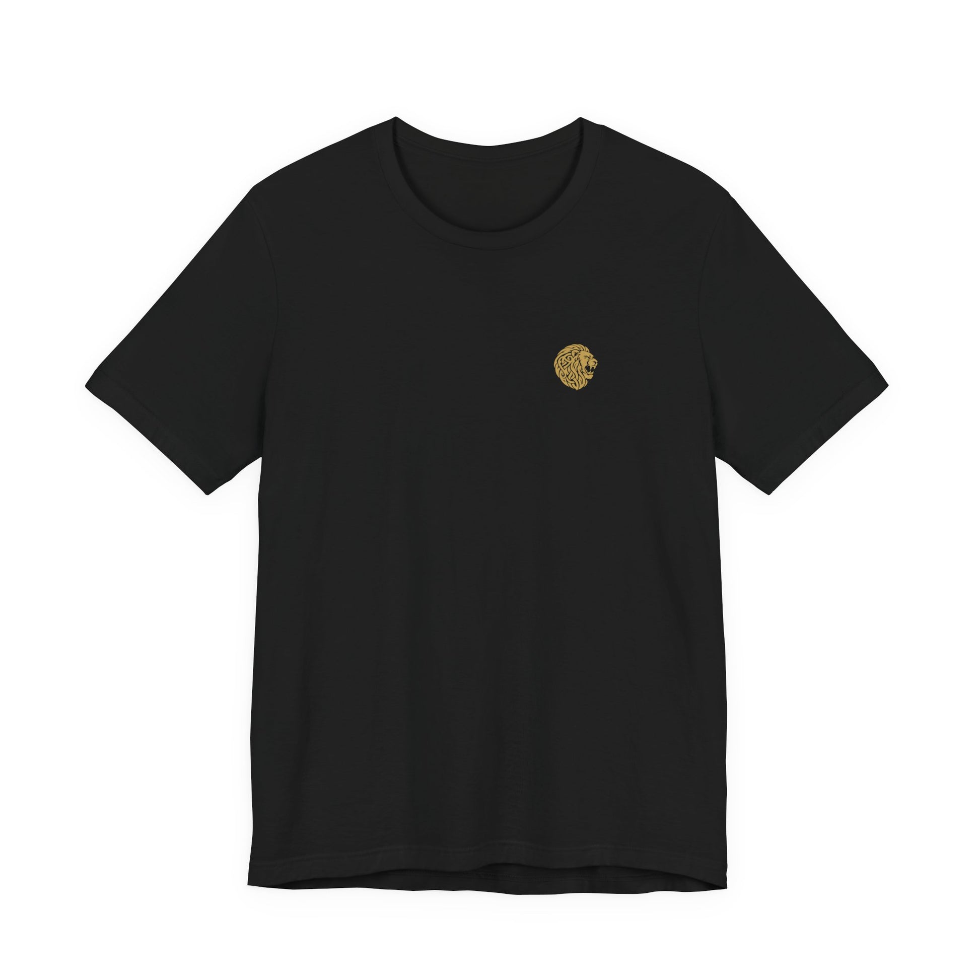 Front Logo of Black Unshaken Arch Doxa Kairos™ T-Shirt