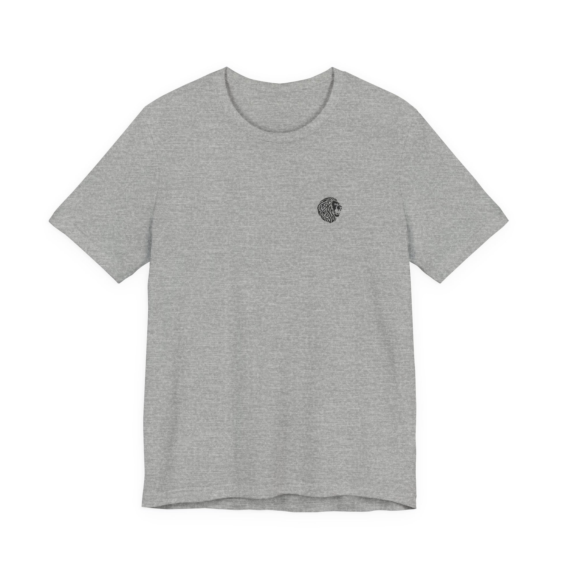 Front Logo of Grey Unshaken Arch Doxa Kairos™ T-Shirt
