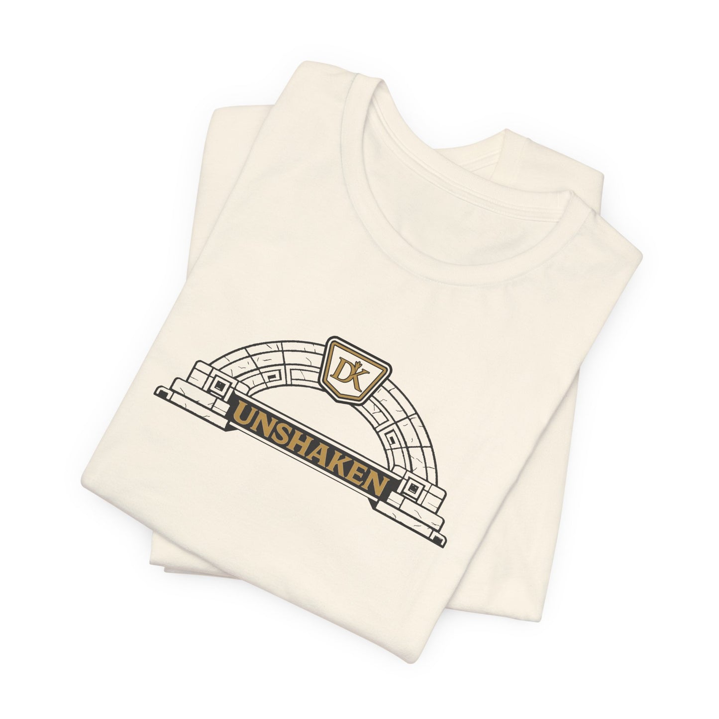 Folded Natural Unshaken Arch Doxa Kairos™ T-Shirt