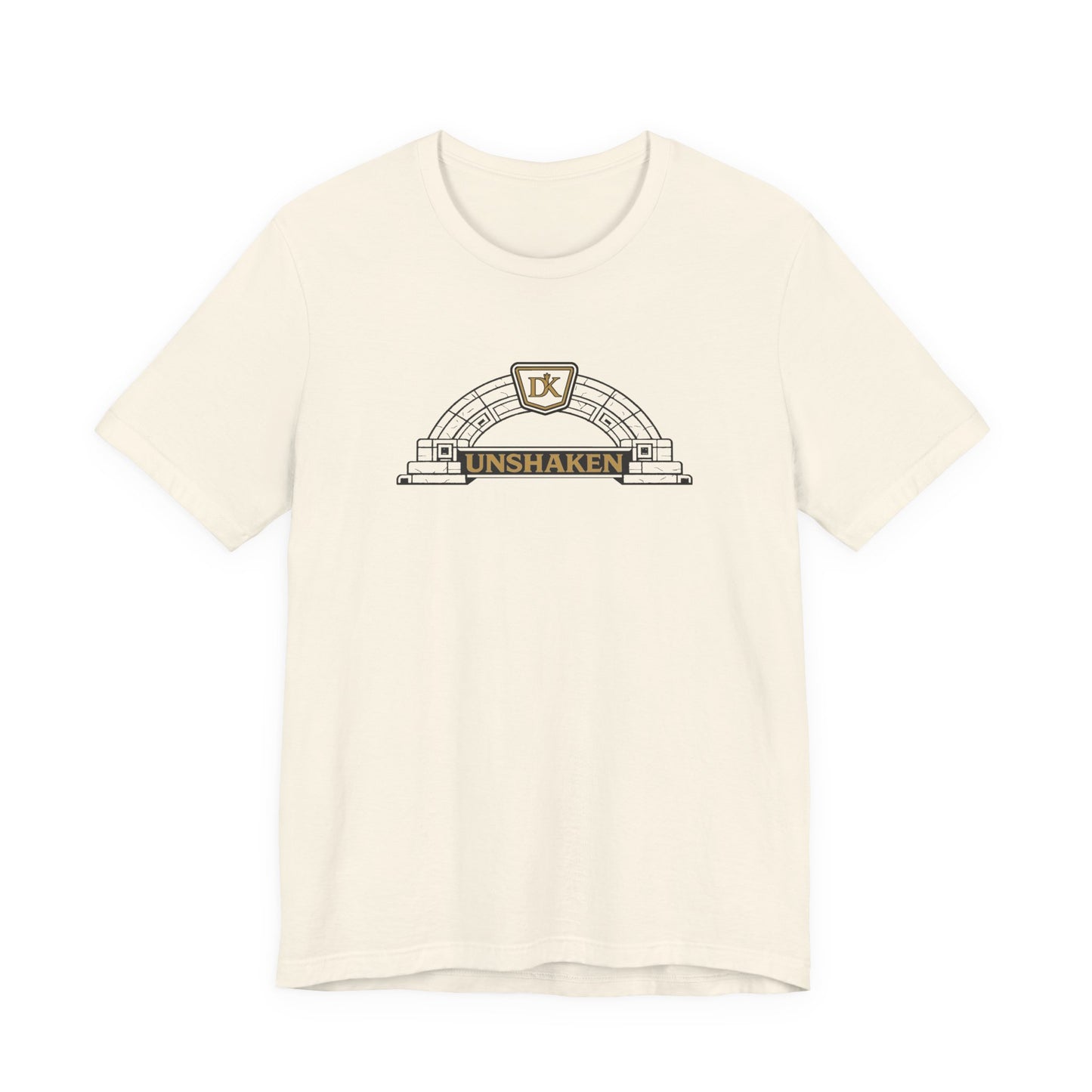 Front of Natural Unshaken Arch Doxa Kairos™ T-Shirt