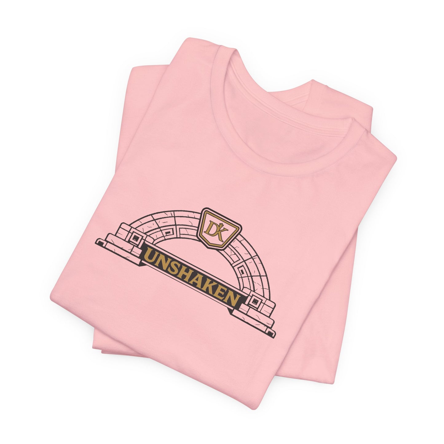 Folded Pink Unshaken Arch Doxa Kairos™ T-Shirt