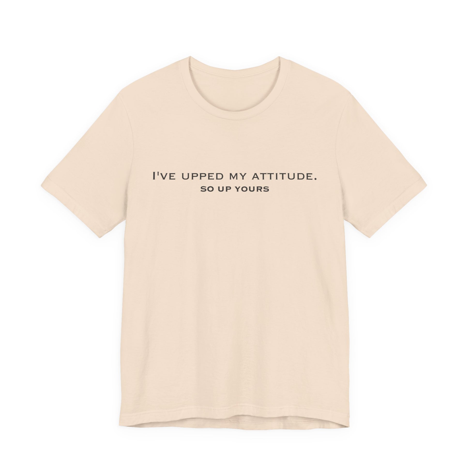 Front of Soft Cream Upped My Attitude  Doxa Kairos™ T-Shirt