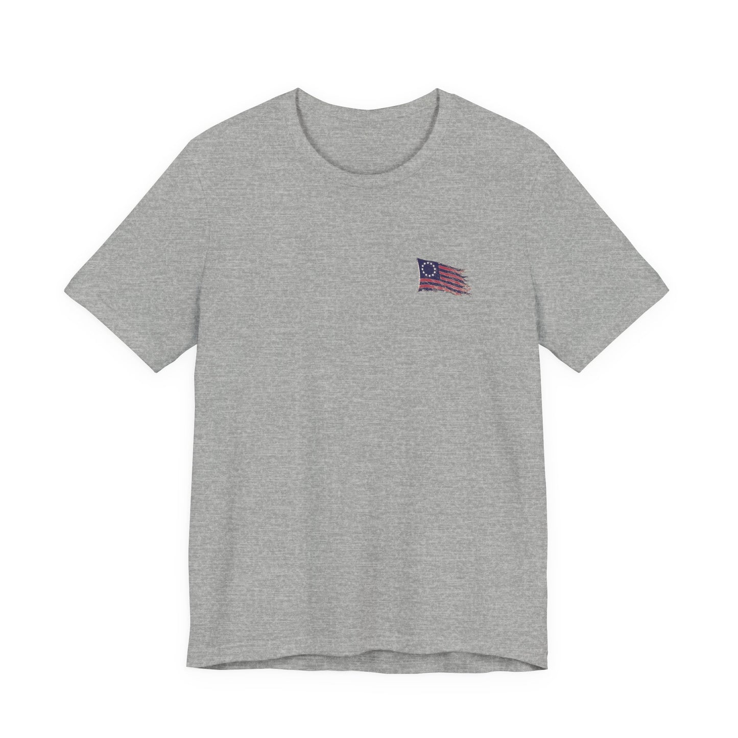 Front Logo of Grey Weathered Still Standing Doxa Kairos™ T-Shirt