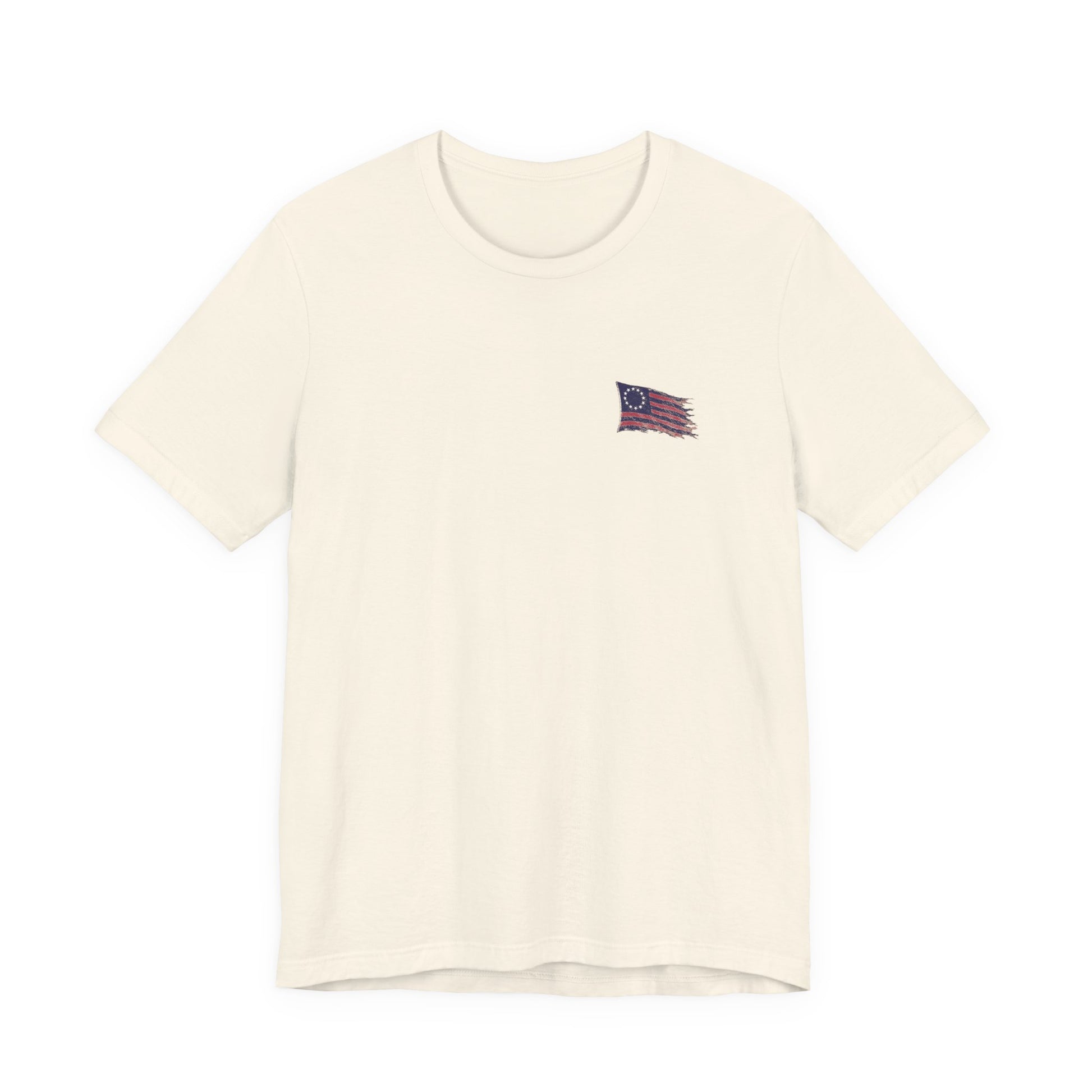 Front Logo of Natural Weathered Still Standing Doxa Kairos™ T-Shirt