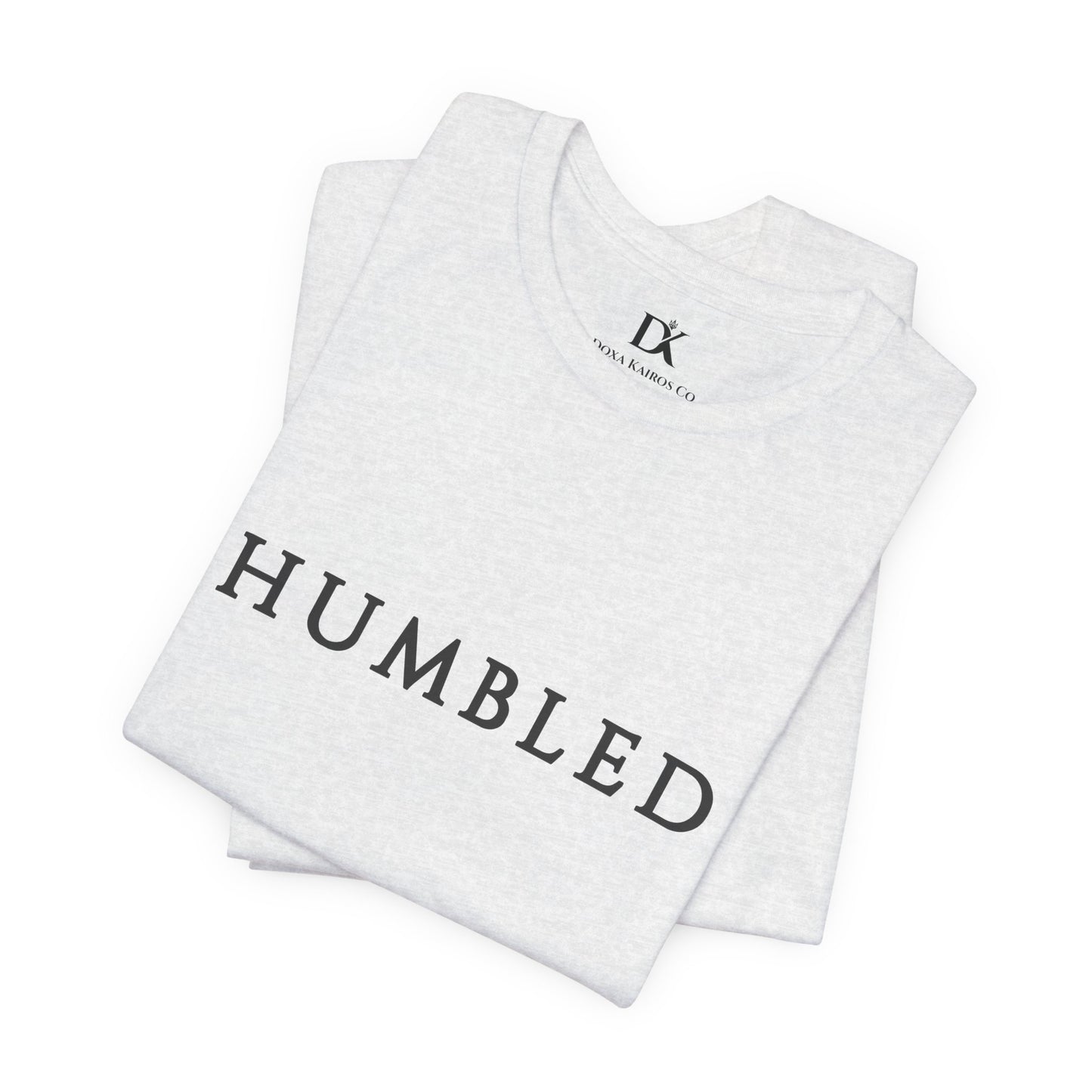 Folded Ash Humbled Wordmark  Doxa Kairos™ T-Shirt