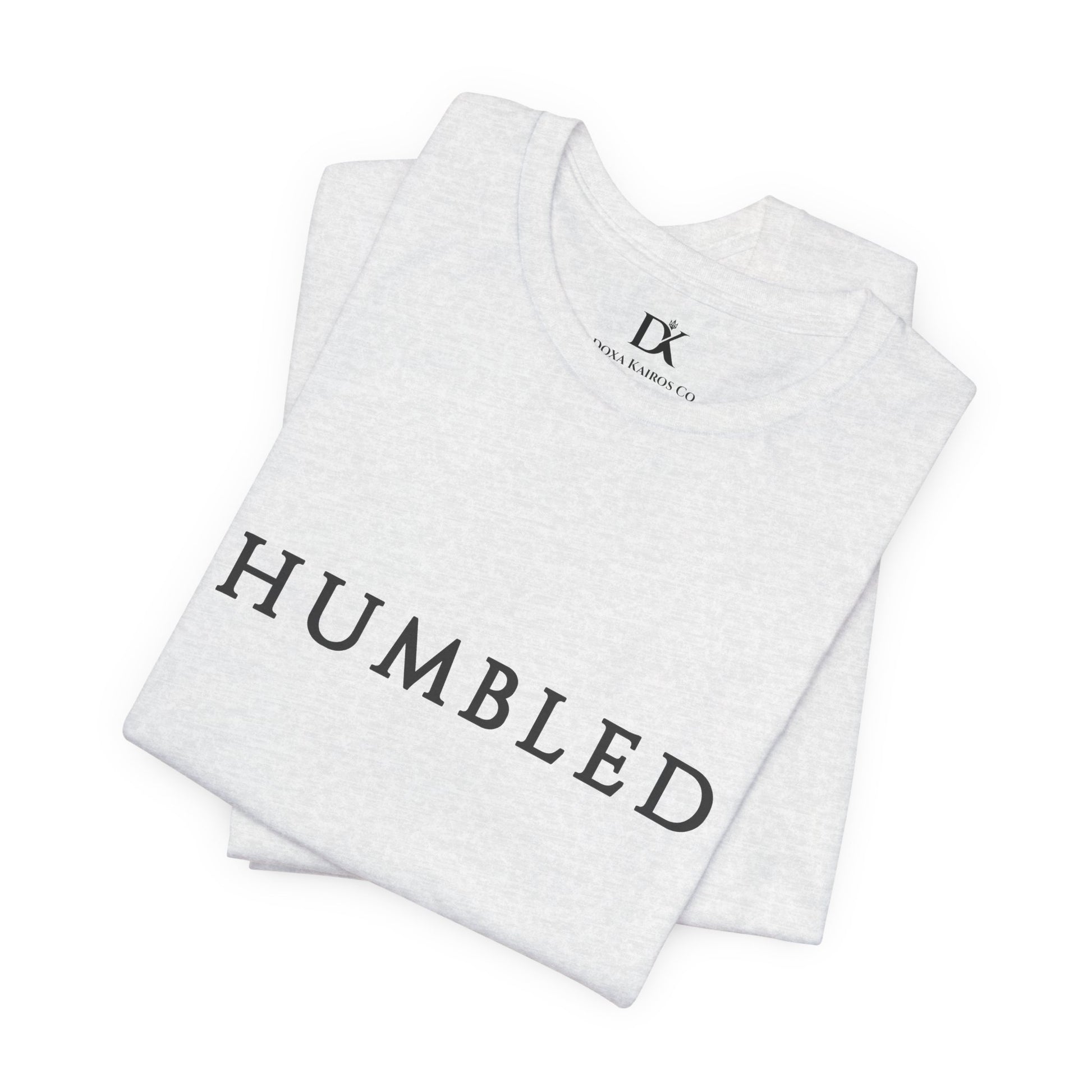 Folded Ash Humbled Wordmark  Doxa Kairos™ T-Shirt