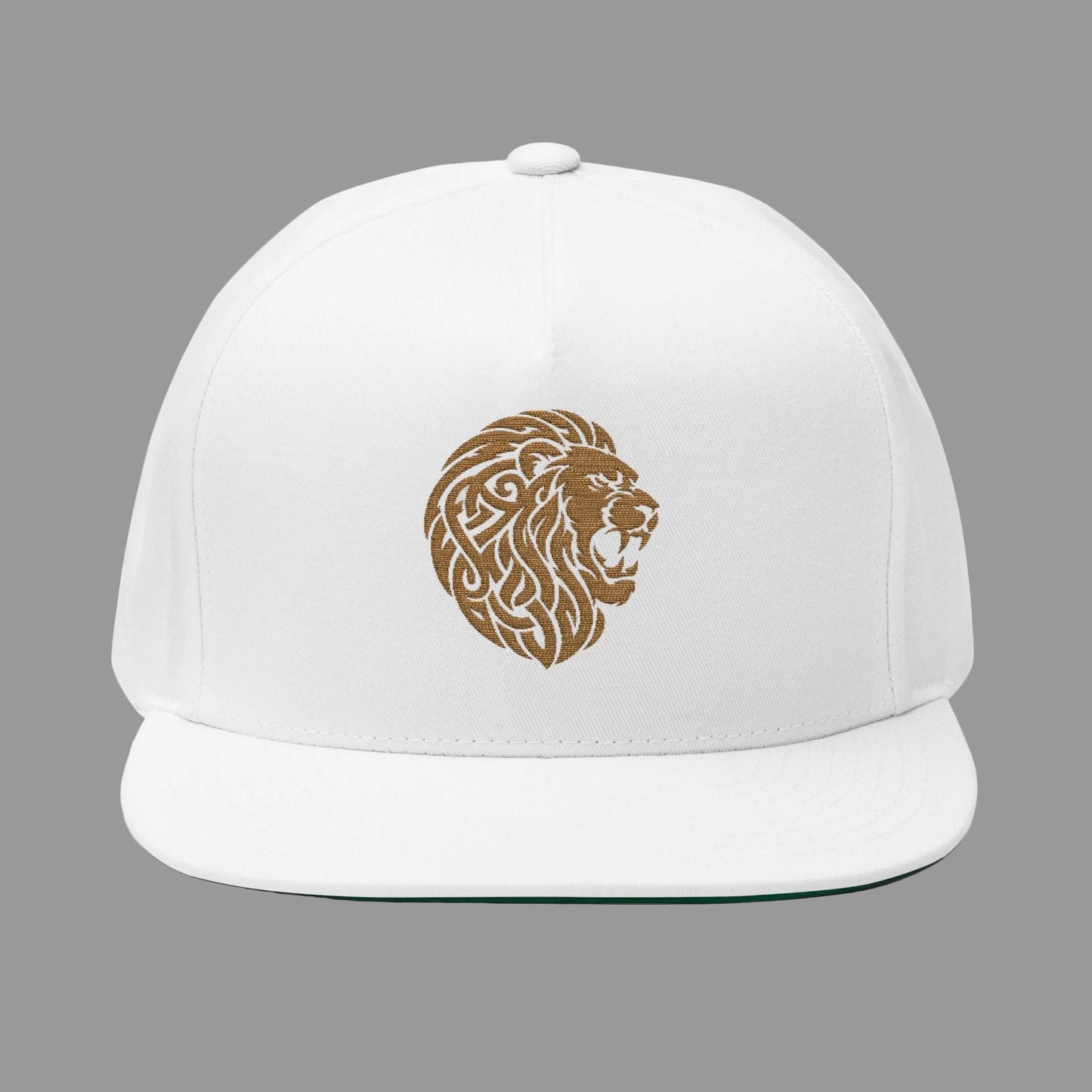Front of White Lion Mark Doxa Kairos hat
